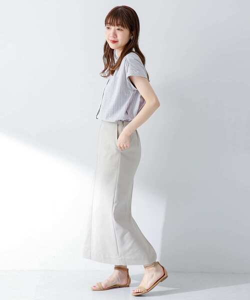「URBAN RESEARCH Sonny Label」 半袖ブラウス FREE ブルー レディース_画像6