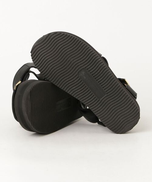 「SUICOKE」 フラットサンダル 22cm ブラック レディース_画像3
