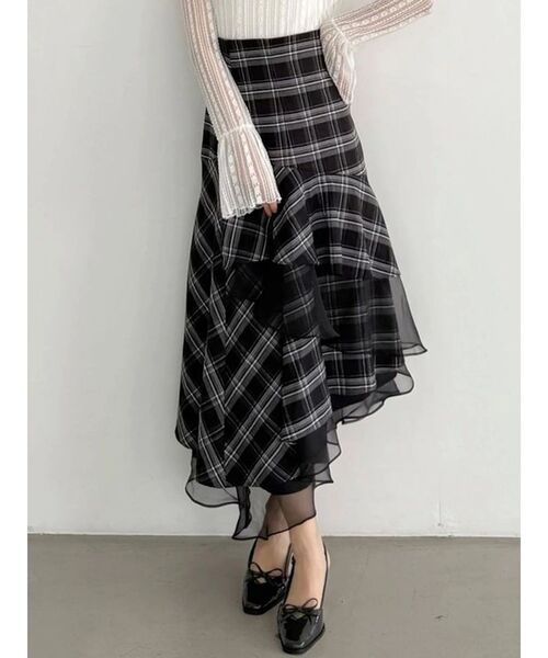 MERCURYDUO（マーキュリーデュオ） スカート 「追加生産」異素材使い
