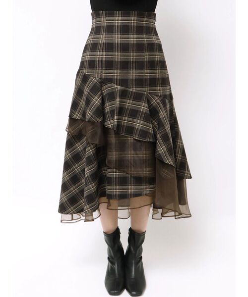 MERCURYDUO（マーキュリーデュオ） スカート 「追加生産」異素材使い