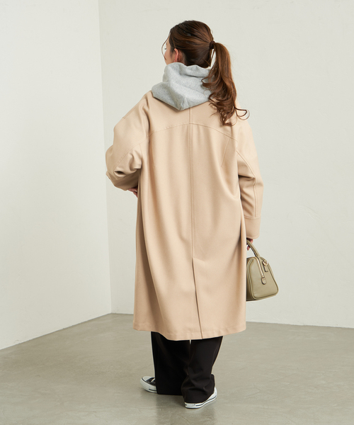 B.C STOCK（ベーセーストック） ノーカラーコート FREE イエロー