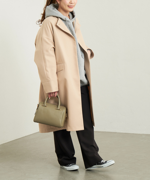 B.C STOCK（ベーセーストック） ノーカラーコート FREE イエロー