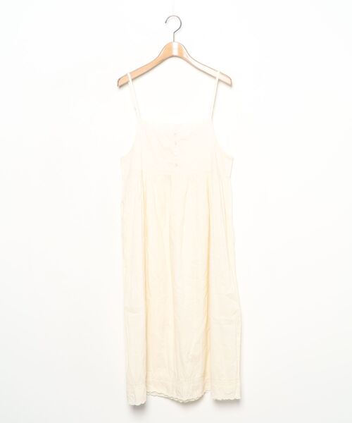 nest Robe（ネストローブ） キャミソールワンピース - ベージュ