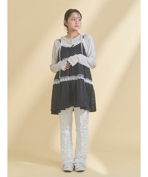 merry jenny（メリージェニー） パンツ lace panel pants レディース