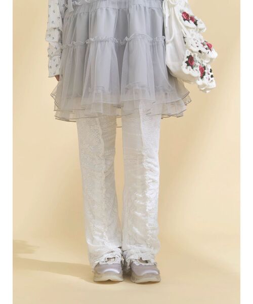 merry jenny（メリージェニー） パンツ lace panel pants レディース