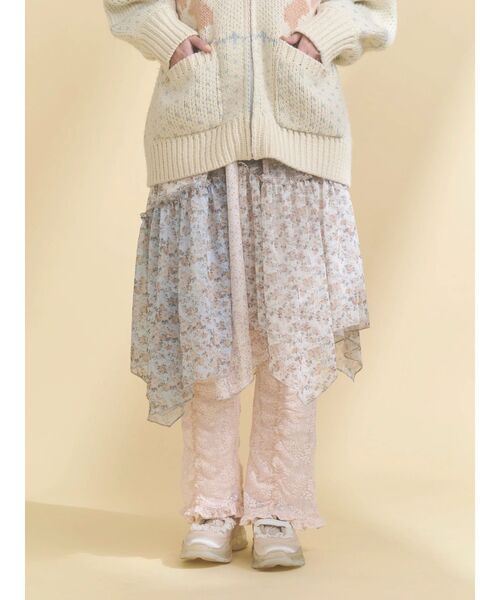 merry jenny（メリージェニー） パンツ lace panel pants レディース