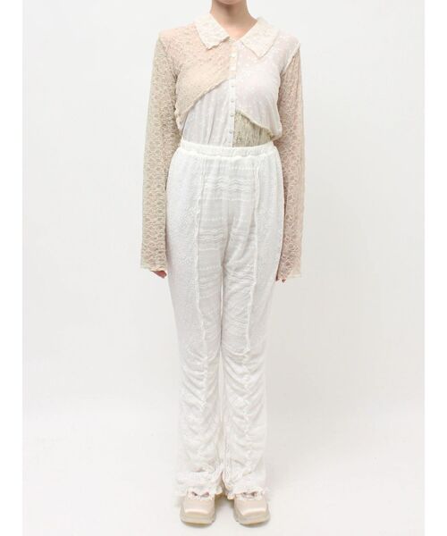merry jenny（メリージェニー） パンツ lace panel pants レディース