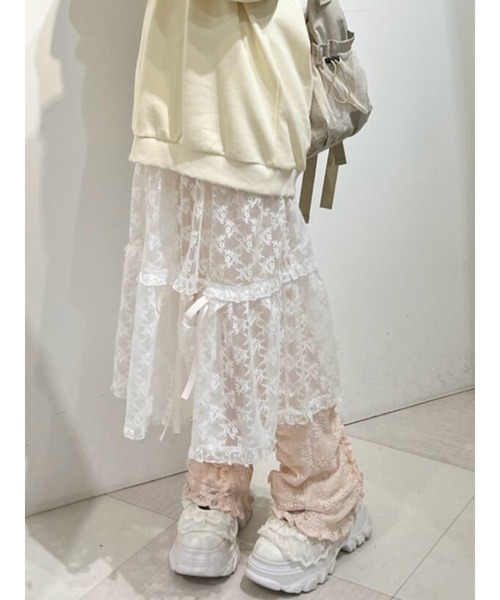 merry jenny（メリージェニー） パンツ lace panel pants レディース