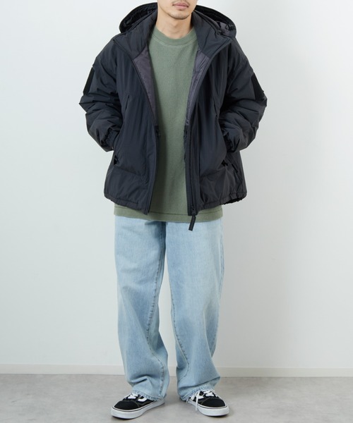 ワイルドシングス ナイロンオーバーコート黒モンスタージャケット　ノースフェイス ワイルドシングス ナイロンオーバーコート黒モンスタージャケット