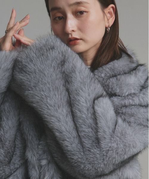 ad thie（アドティエ） コート アウター テーラードカラー フェイク