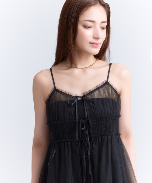 EIMY ISTOIRE（エイミーイストワール） キャミソールワンピース F