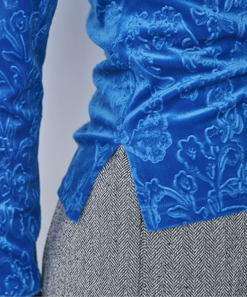 「DOLLUPOOPS」 長袖カットソー 38 ブルー レディース_画像8