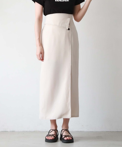 「archives」 タイトスカート MEDIUM ブラック レディース_画像5