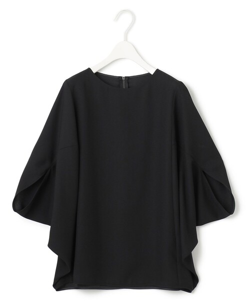 「ICB」 長袖ブラウス 2 ブラック レディース_画像9