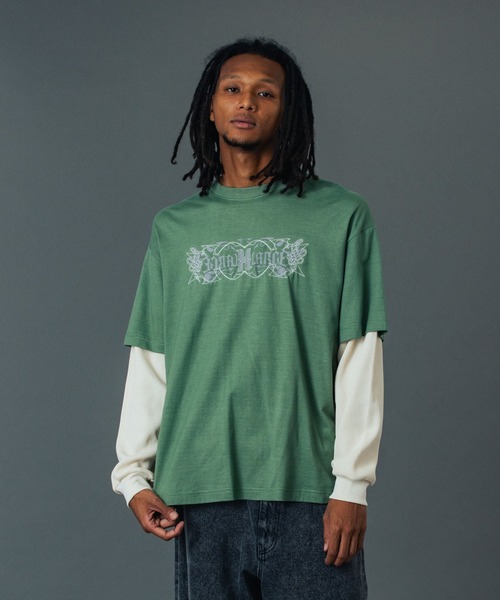 XLARGE（エクストラ ラージ） tシャツ LAYERED L/S TEE メンズ