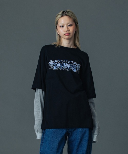 XLARGE（エクストラ ラージ） tシャツ LAYERED L/S TEE メンズ
