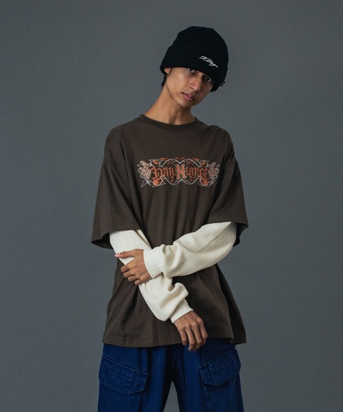 XLARGE（エクストラ ラージ） tシャツ LAYERED L/S TEE メンズ
