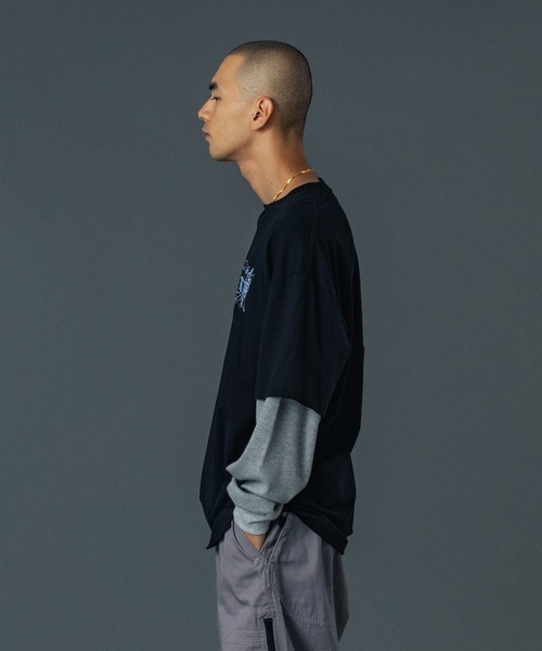 XLARGE（エクストラ ラージ） tシャツ LAYERED L/S TEE メンズ