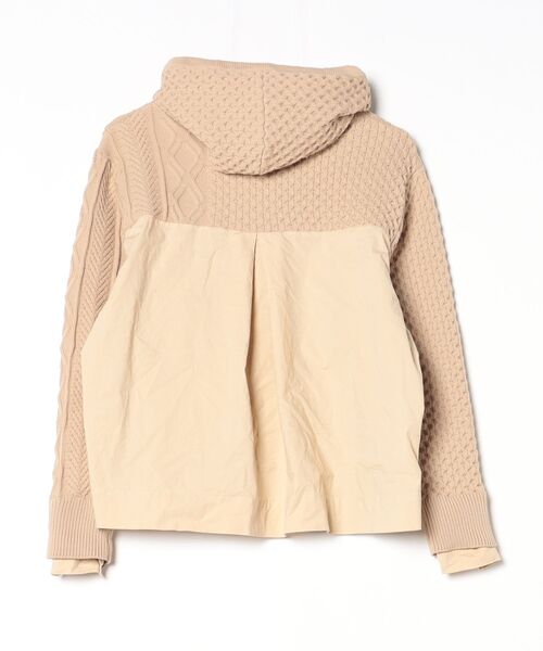 「LAYMEE」 ニットカーディガン FREE ベージュ レディース_画像2