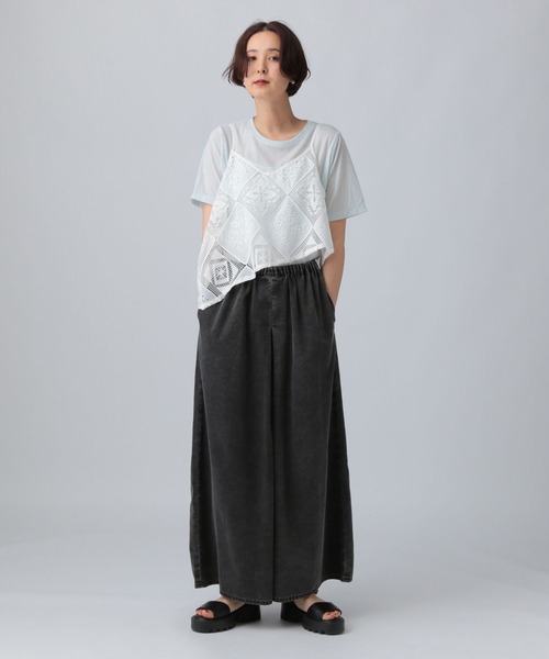 「LEPSIM」 デニムパンツ FREE ブルー レディース_画像6