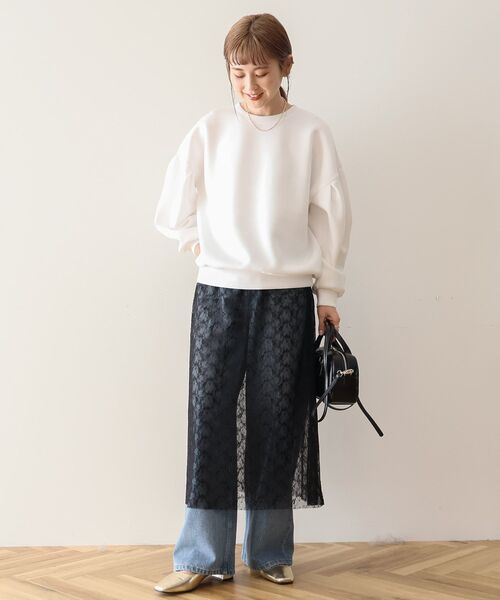 「AMERICAN HOLIC」 長袖カットソー M グレー系その他 レディース_画像4