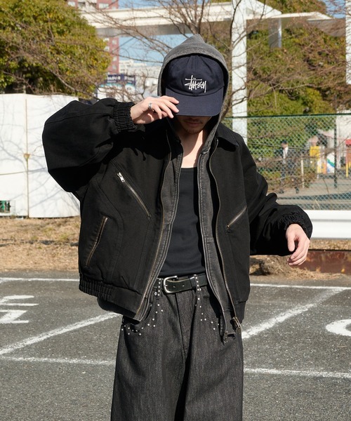 Perushu ブルゾン アウター 4Pocket double zip blouson／4ポケット