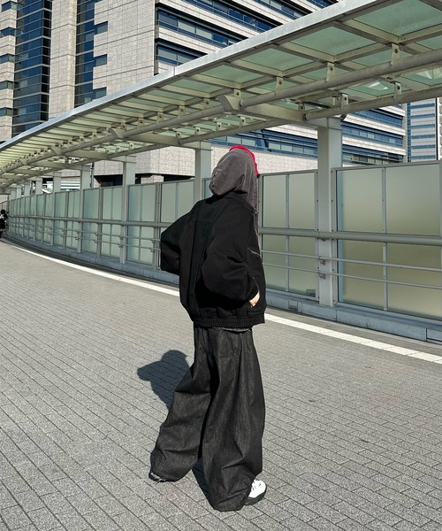 Perushu ブルゾン アウター 4Pocket double zip blouson／4ポケット