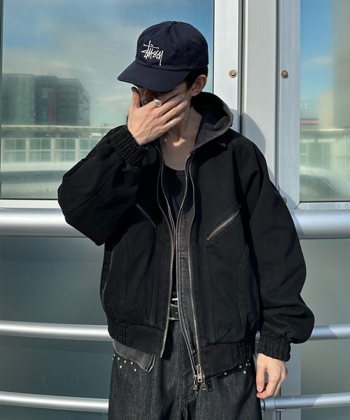 Perushu ブルゾン アウター 4Pocket double zip blouson／4ポケット