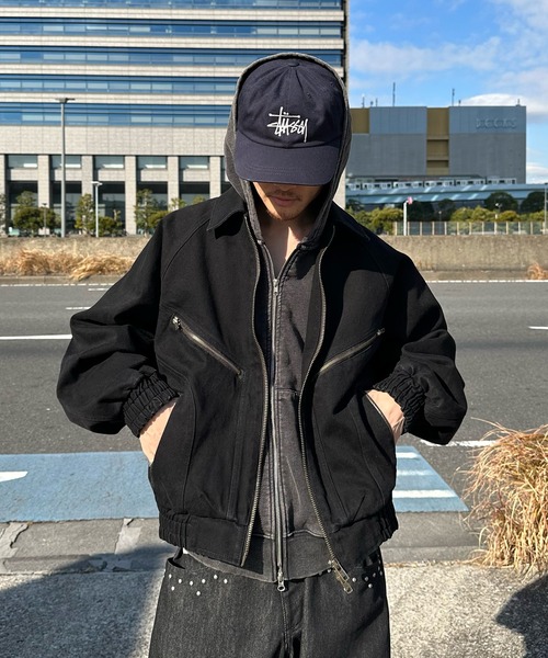 Perushu ブルゾン アウター 4Pocket double zip blouson／4ポケット