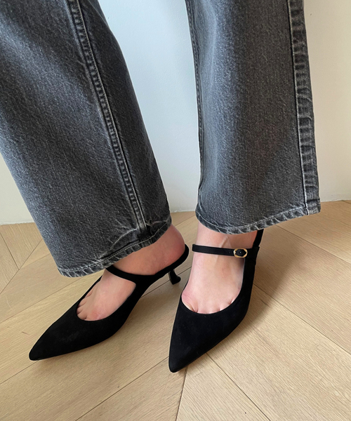 LE TALON（ル タロン） パンプス 「追加」4.5cmポインテッドストラップ