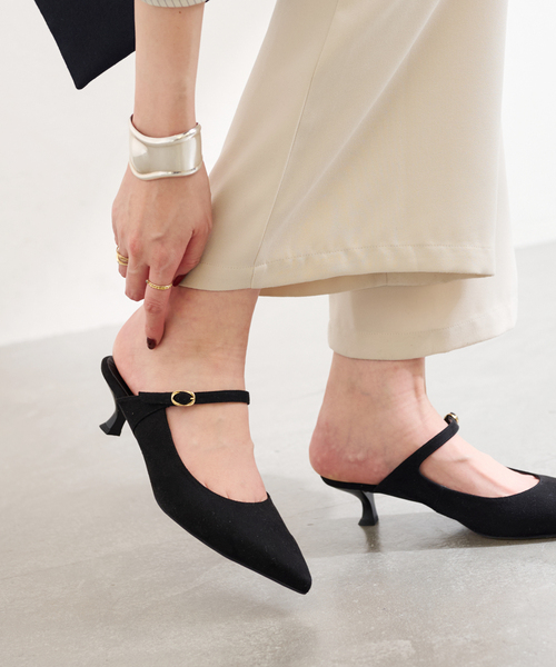 LE TALON（ル タロン） パンプス 「追加」4.5cmポインテッドストラップ