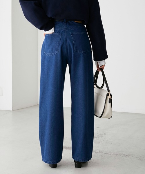 「BONLECILL」 デニムパンツ S ブルー レディース_画像7