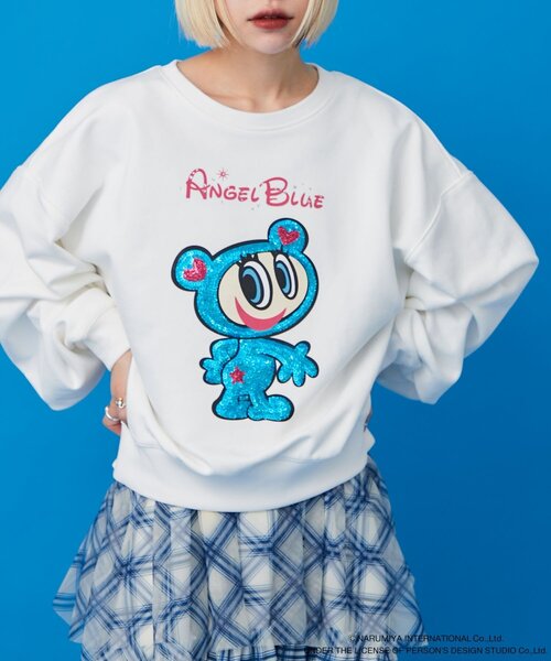 w closet（ダブルクローゼット） tシャツ 「ANGEL BLUE」ナカムラくん