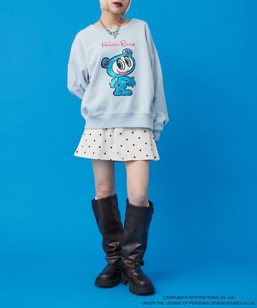 w closet（ダブルクローゼット） tシャツ 「ANGEL BLUE」ナカムラくん