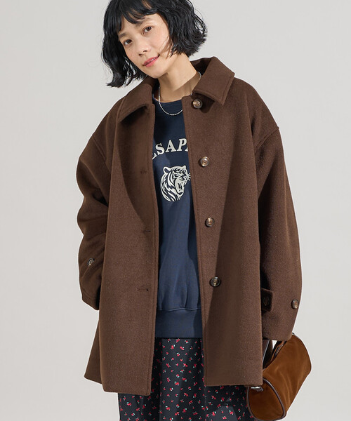 FREAK'S STORE（フリークスストア） ステンカラーコート フリ