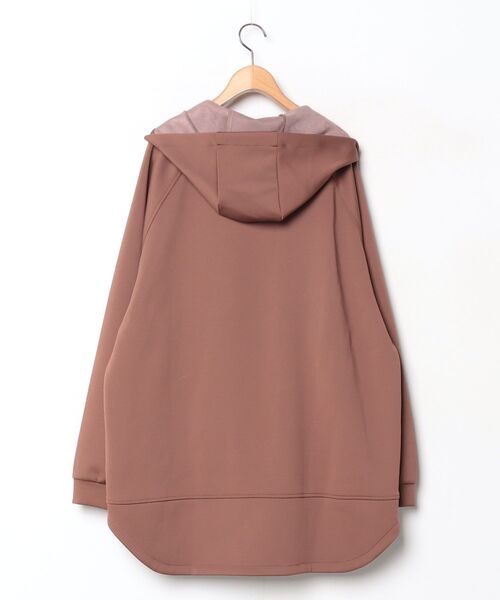 「rehacer」 ジップアップパーカー X-LARGE ブラウン メンズ_画像2