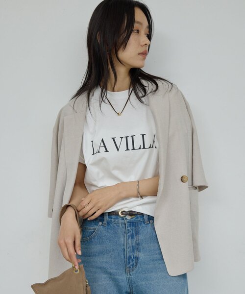 GALLARDAGALANTE（ガリャルダガランテ） tシャツ ロゴTシャツ「La