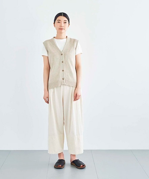 HAU（CLASKA） ベスト ジレ ニットベスト ”gilet” レディース 