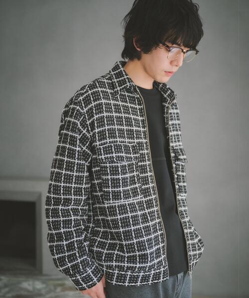 THE SHOP TK ブルゾン アウター 「カジュアルに上品さをプラス」変わり