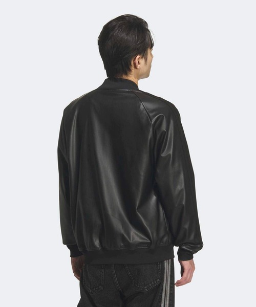 adidas レザージャケット 黒　XS adidas（アディダス） ジャージ SSTプレザージャケット / アディダス