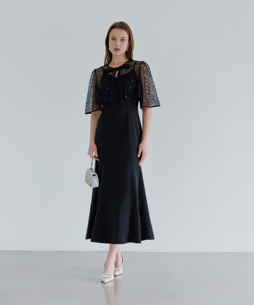 「Leja」 コンビワンピース MEDIUM ブルー レディース_画像3