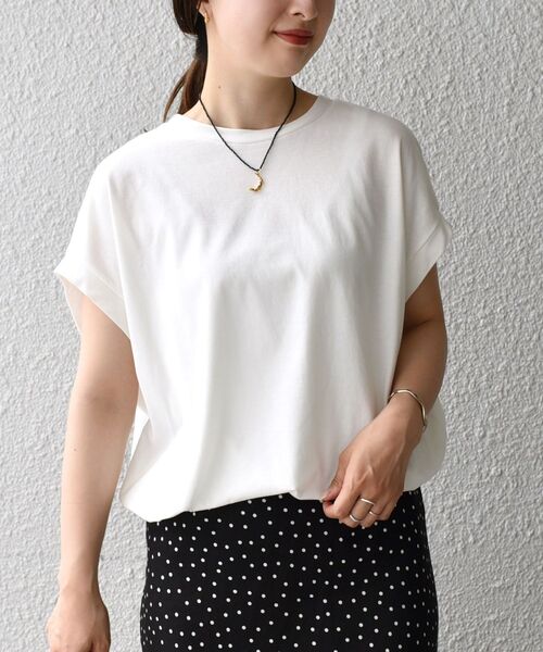 「SHIPS」 半袖カットソー ONE SIZE ブラック レディース_画像2