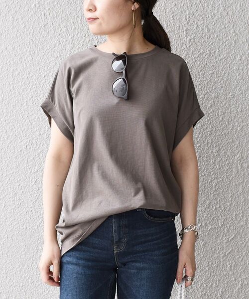 「SHIPS」 半袖カットソー ONE SIZE ブラック レディース_画像4