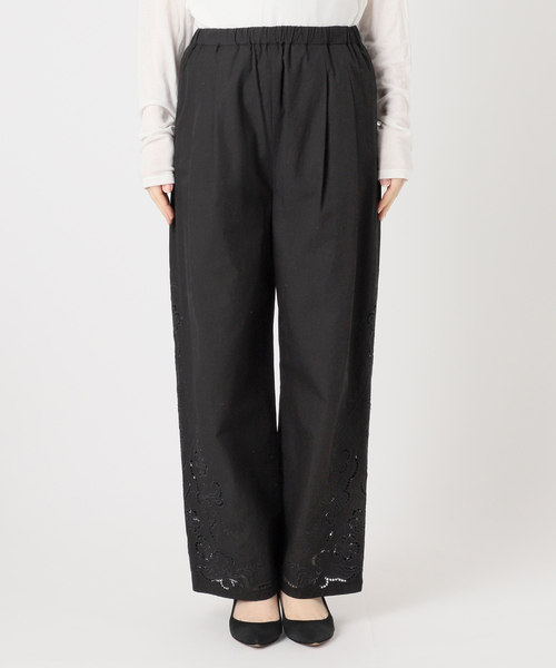 Spick＆Span（スピック アンド スパン） パンツ カットワークエン