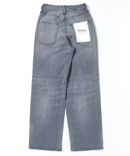 「Healthy denim」 デニムパンツ 24 グレー レディース_画像2