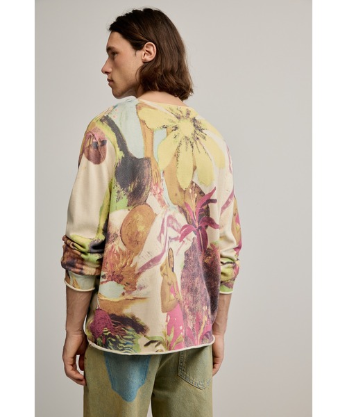 Desigual（デシグアル） セーター ニット アート プリント ニット 