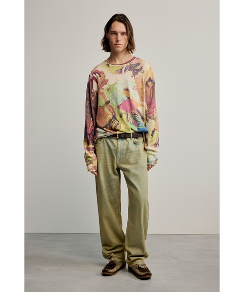 Desigual（デシグアル） セーター ニット アート プリント ニット 