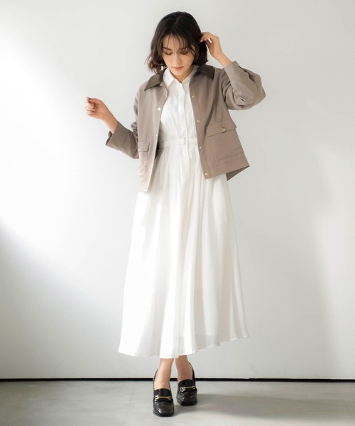 NOELA（ノエラ） ワンピース シアーシャツワンピース : ZOZOTOWN Yahoo