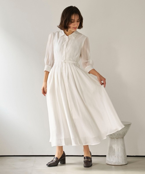 NOELA（ノエラ） ワンピース シアーシャツワンピース : ZOZOTOWN Yahoo