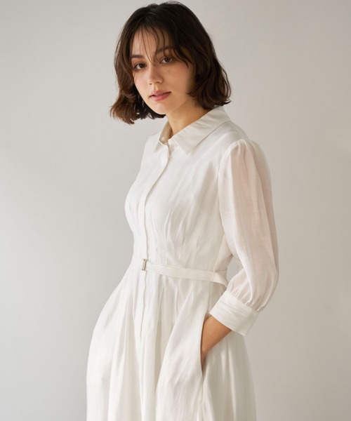 NOELA（ノエラ） ワンピース シアーシャツワンピース : ZOZOTOWN Yahoo
